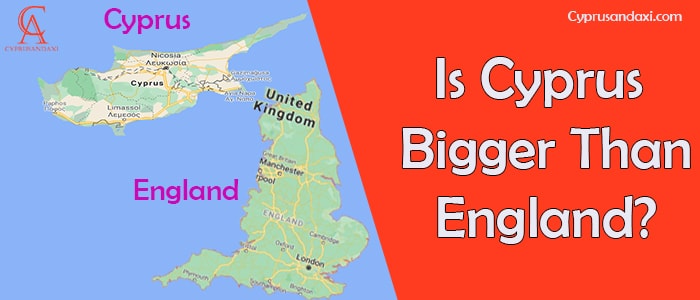 Is Cyprus Bigger Than England