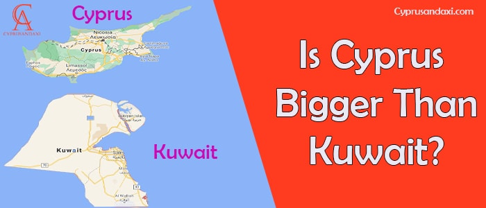 Is Cyprus Bigger Than Kuwait