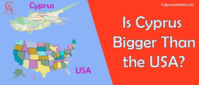 Is Cyprus bigger than the USA