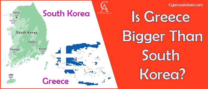 Is Greece Bigger Than South Korea