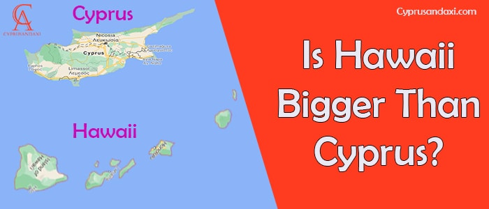 Is Hawaii bigger than Cyprus