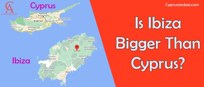 Is Ibiza bigger than Cyprus