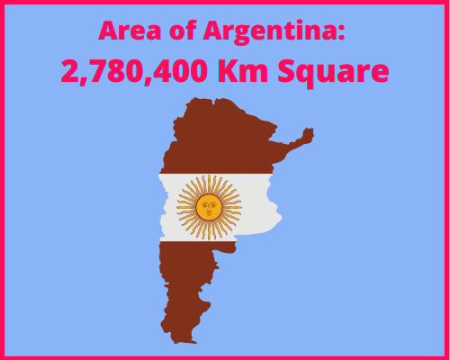 Area of Argentina compared to Poland