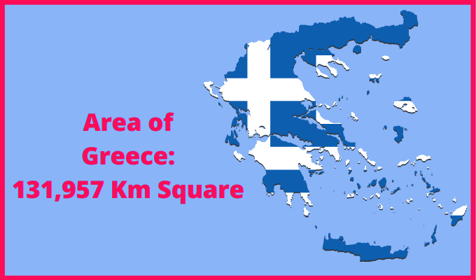 Area of Greece Compared to Slovenia