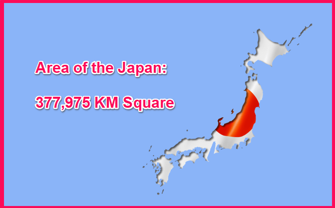 Area of Japan compared to Poland