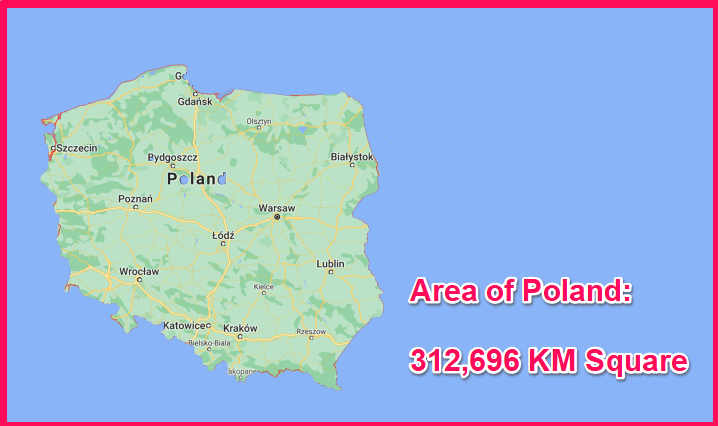 Area of Poland compared to Nigeria