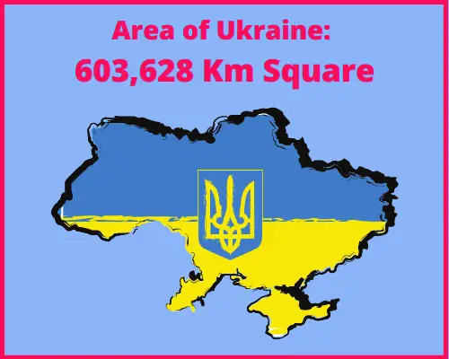 Area of Ukraine compared to Cyprus