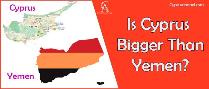 Is Cyprus Bigger Than Yemen