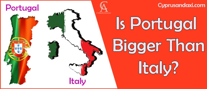 Is Portugal Bigger Than Italy