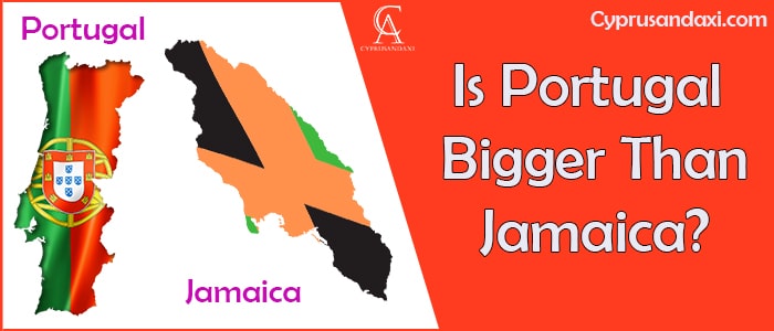 Is Portugal Bigger Than Jamaica