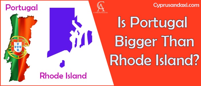 Is Portugal Bigger Than Rhode Island