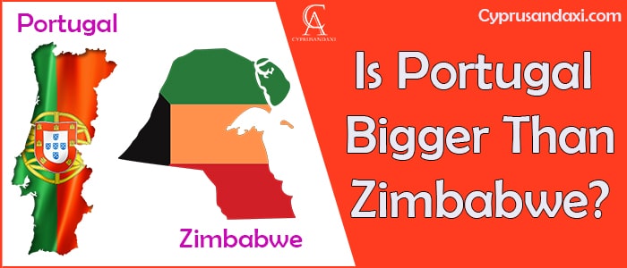 Is Portugal Bigger Than Zimbabwe