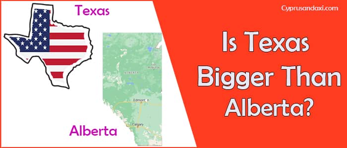 Is Texas Bigger than Alberta
