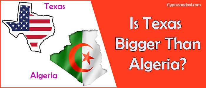 Is Texas Bigger than Algeria