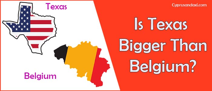 Is Texas Bigger than Belgium