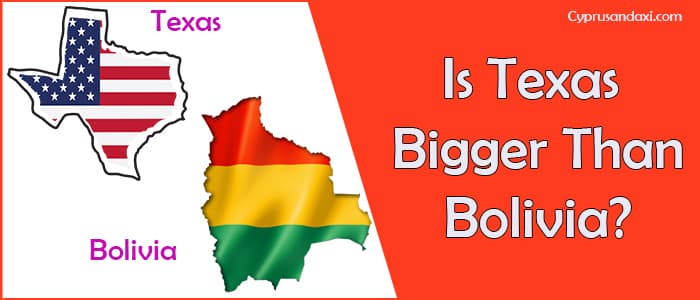 Is Texas Bigger than Bolivia
