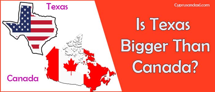 Is Texas Bigger than Canada