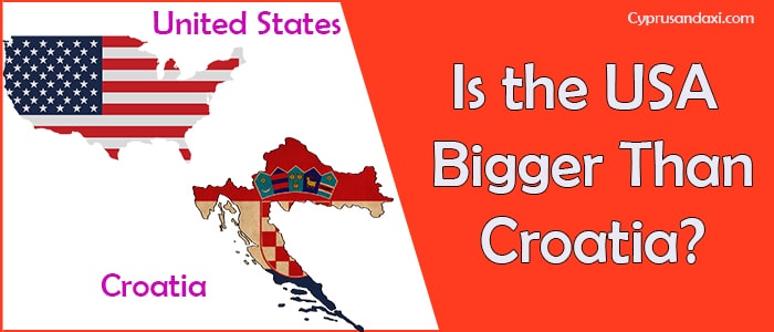Is the United States of America Bigger Than Croatia