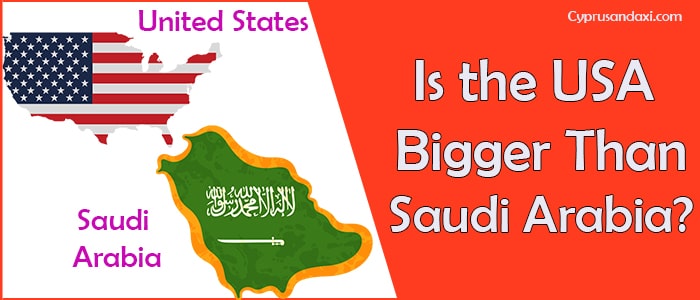 Is the United States of America Bigger Than Saudi Arabia