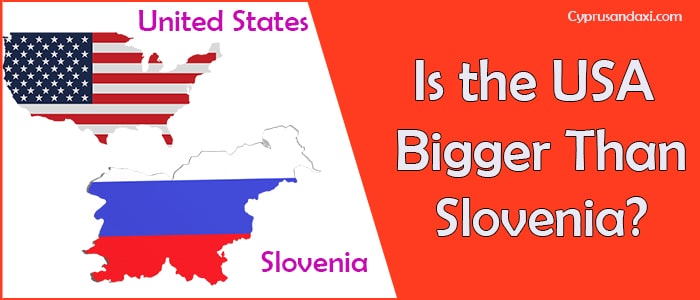 Is the United States of America Bigger Than Slovenia