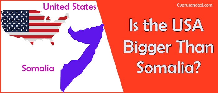 Is the United States of America Bigger Than Somalia