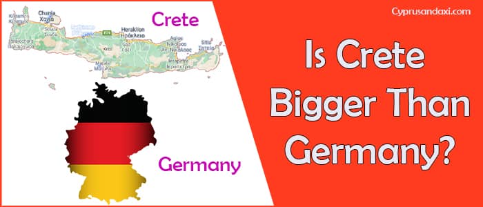 Is Crete bigger than Germany
