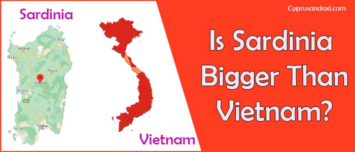 Is Sardinia Bigger Than Vietnam
