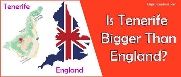 Is Tenerife bigger than England