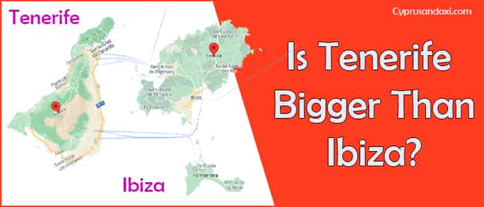 Is Tenerife bigger than Ibiza