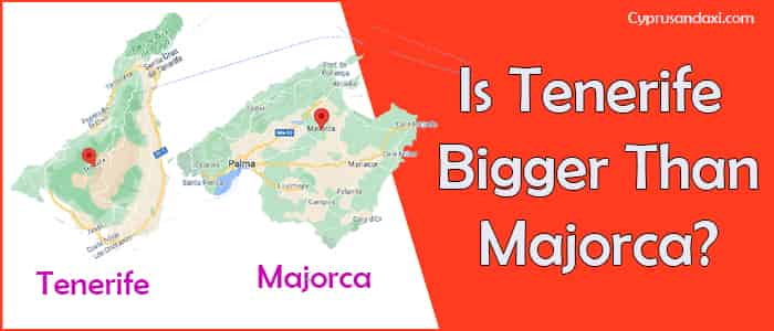 Is Tenerife bigger than Majorca