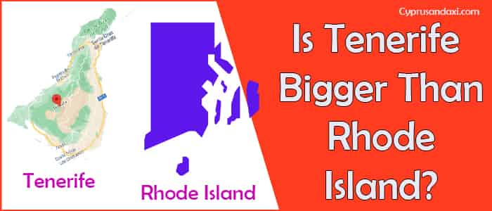 Is Tenerife bigger than Rhode Island