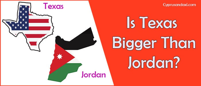 Is Texas Bigger than Jordan