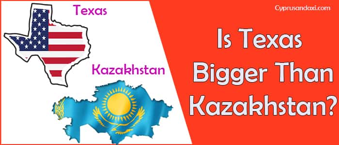 Is Texas Bigger than Kazakhstan