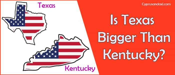 Is Texas Bigger than Kentucky
