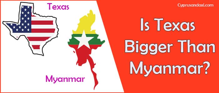 Is Texas Bigger than Myanmar