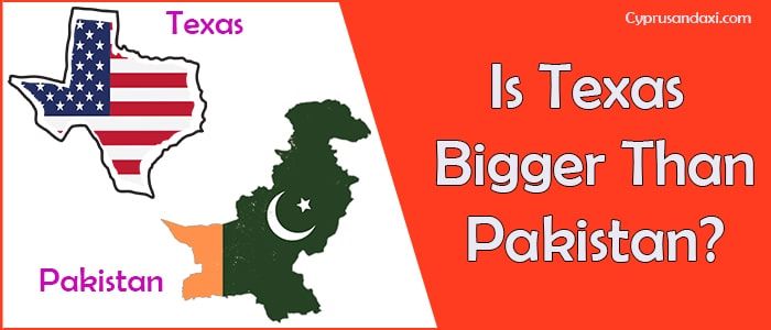 Is Texas Bigger than Pakistan
