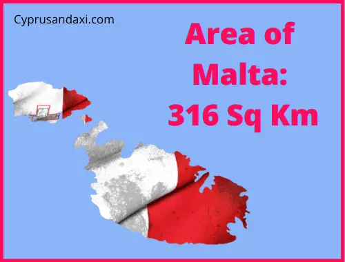 Area of Malta compared to Azerbaijan