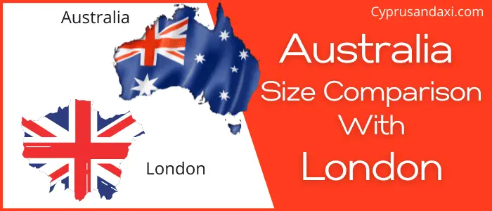 Is Australia Bigger than London