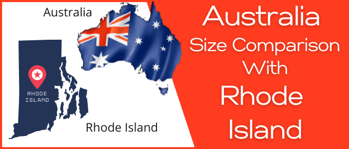 Is Australia Bigger than Rhode Island