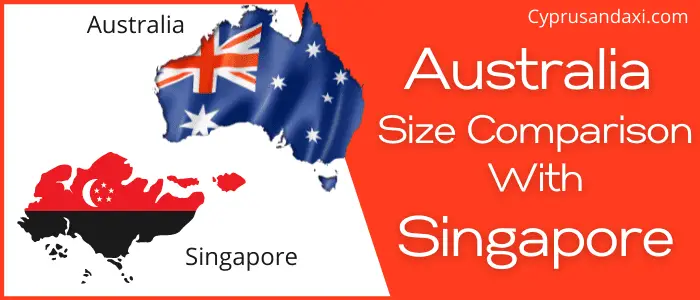 Is Australia Bigger than Singapore