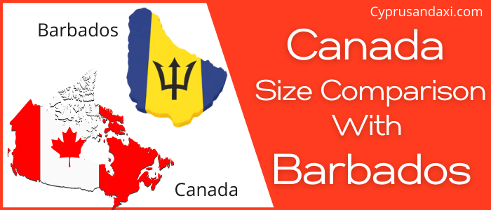 Is Canada Bigger Than Barbados
