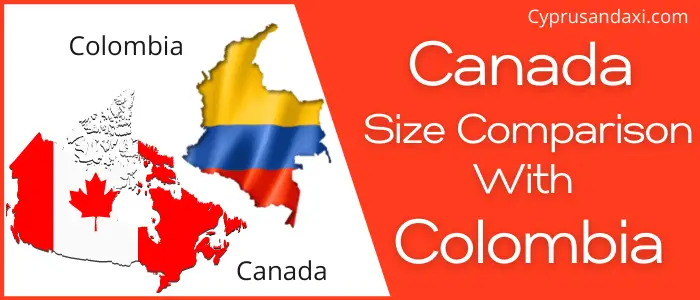Is Canada Bigger Than Colombia