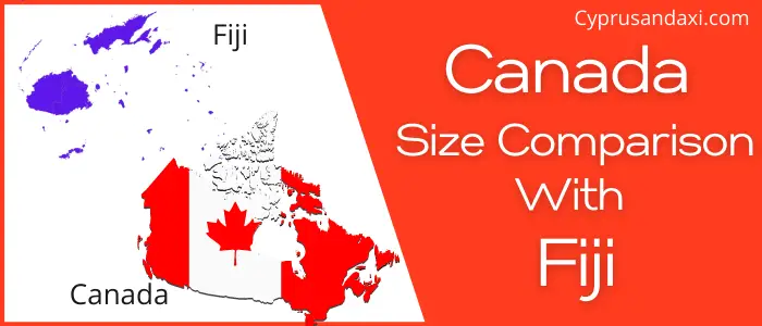 Is Canada Bigger Than Fiji
