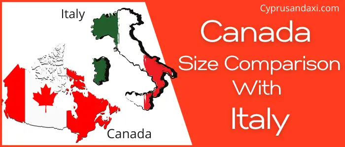 Is Canada Bigger Than Italy