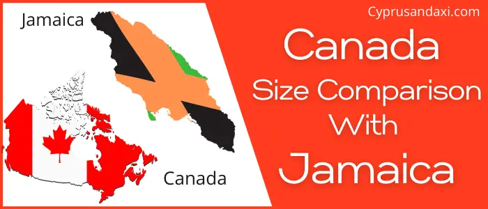 Is Canada Bigger Than Jamaica