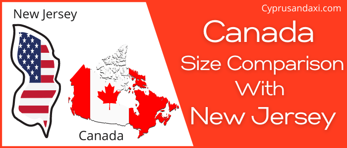 Is Canada Bigger Than New Jersey