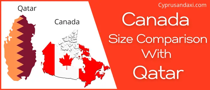 Is Canada Bigger Than Qatar