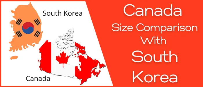 Is Canada Bigger Than South Korea