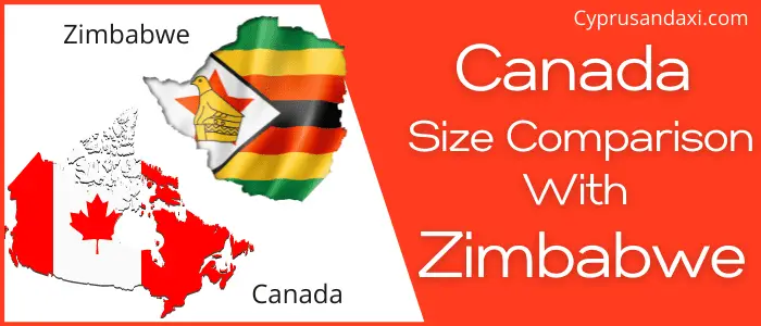 Is Canada Bigger Than Zimbabwe