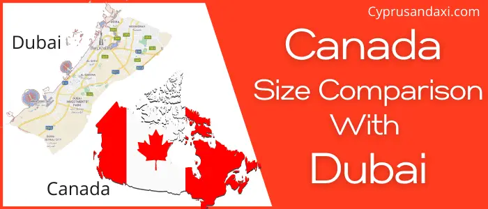 Is Canada Bigger Than the Emirates of Dubai